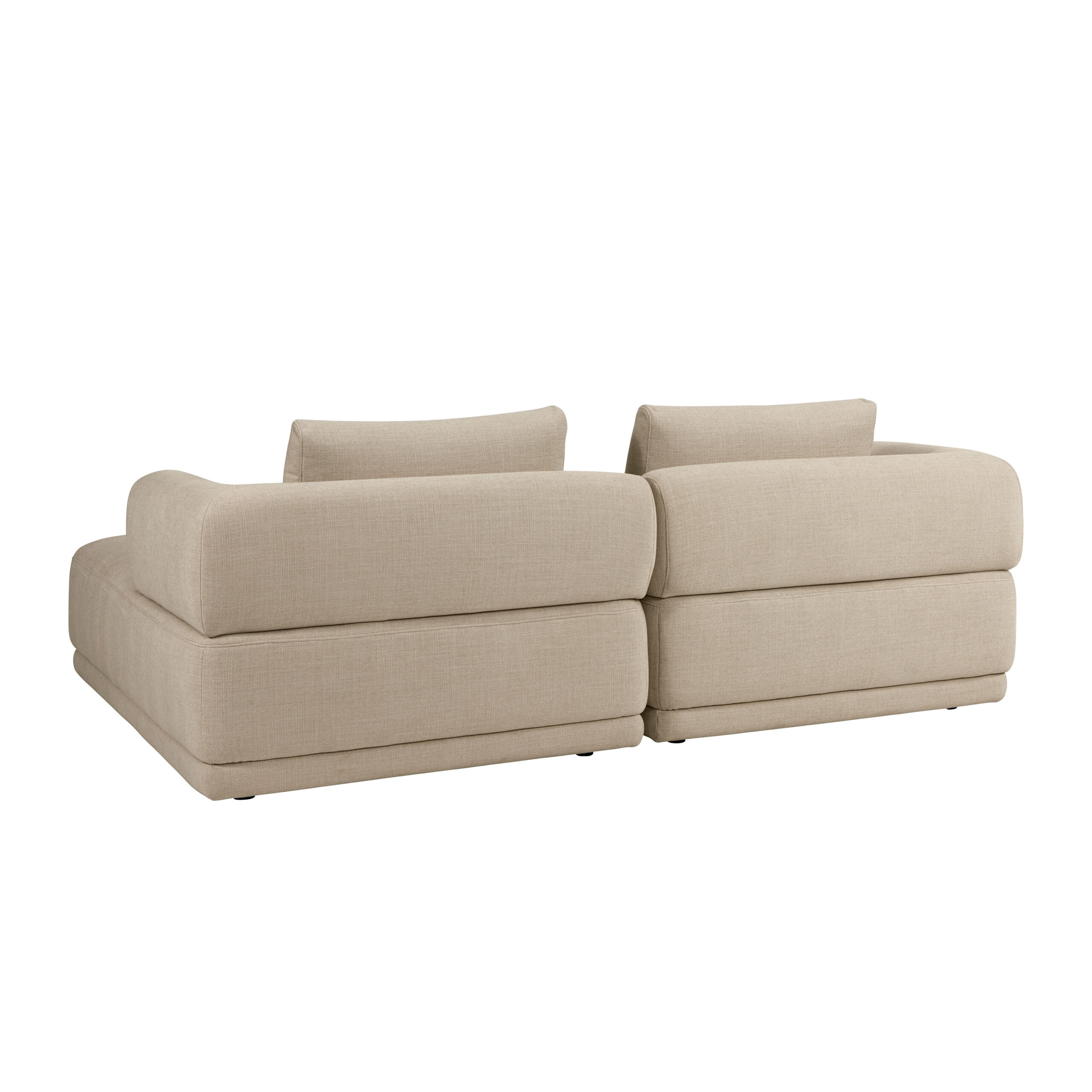 Burano-Sofa-331-Attraction-18-Sand-1,5-pers-#0G3+Chaiselong-0H2#_2