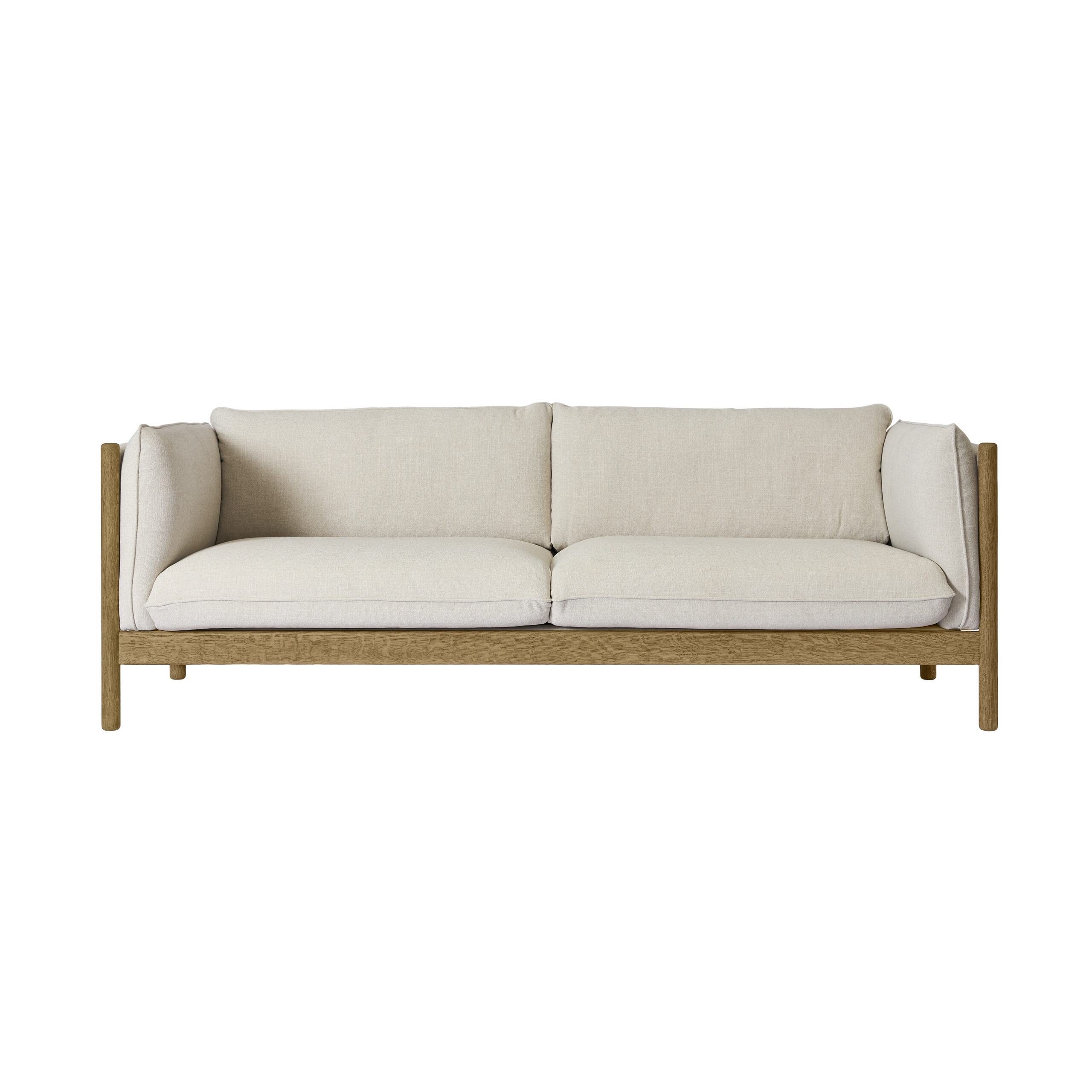Lucca Sofa 331 Attraction 01 Nature 3 pers oak natural oil