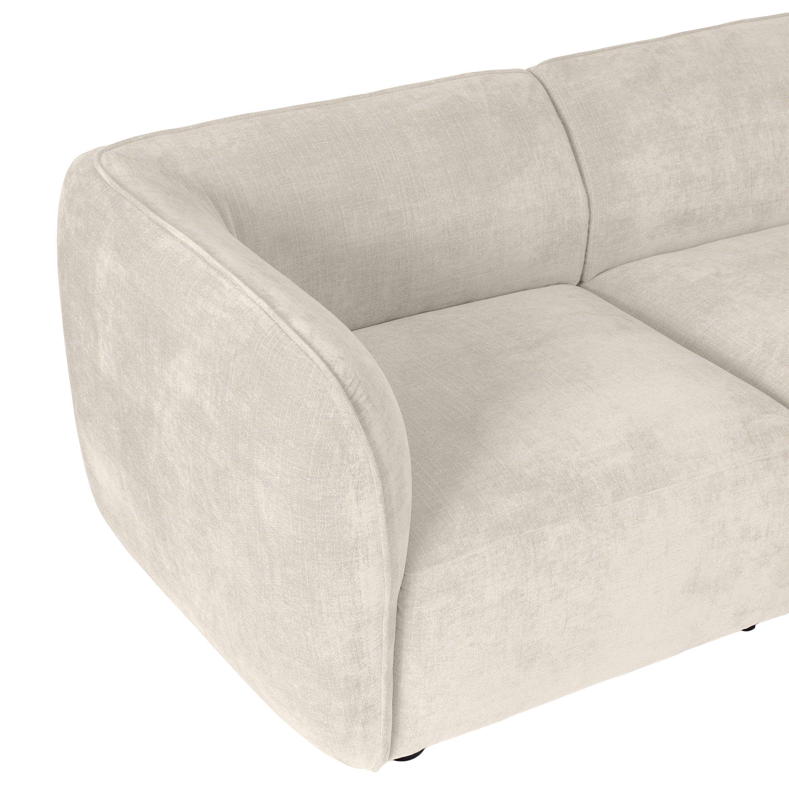 Venice Sofa 475 Terranova 85 Light silver 1 pers #00A + 1 pers 000A +1 pers chaiselong 00H#_2
