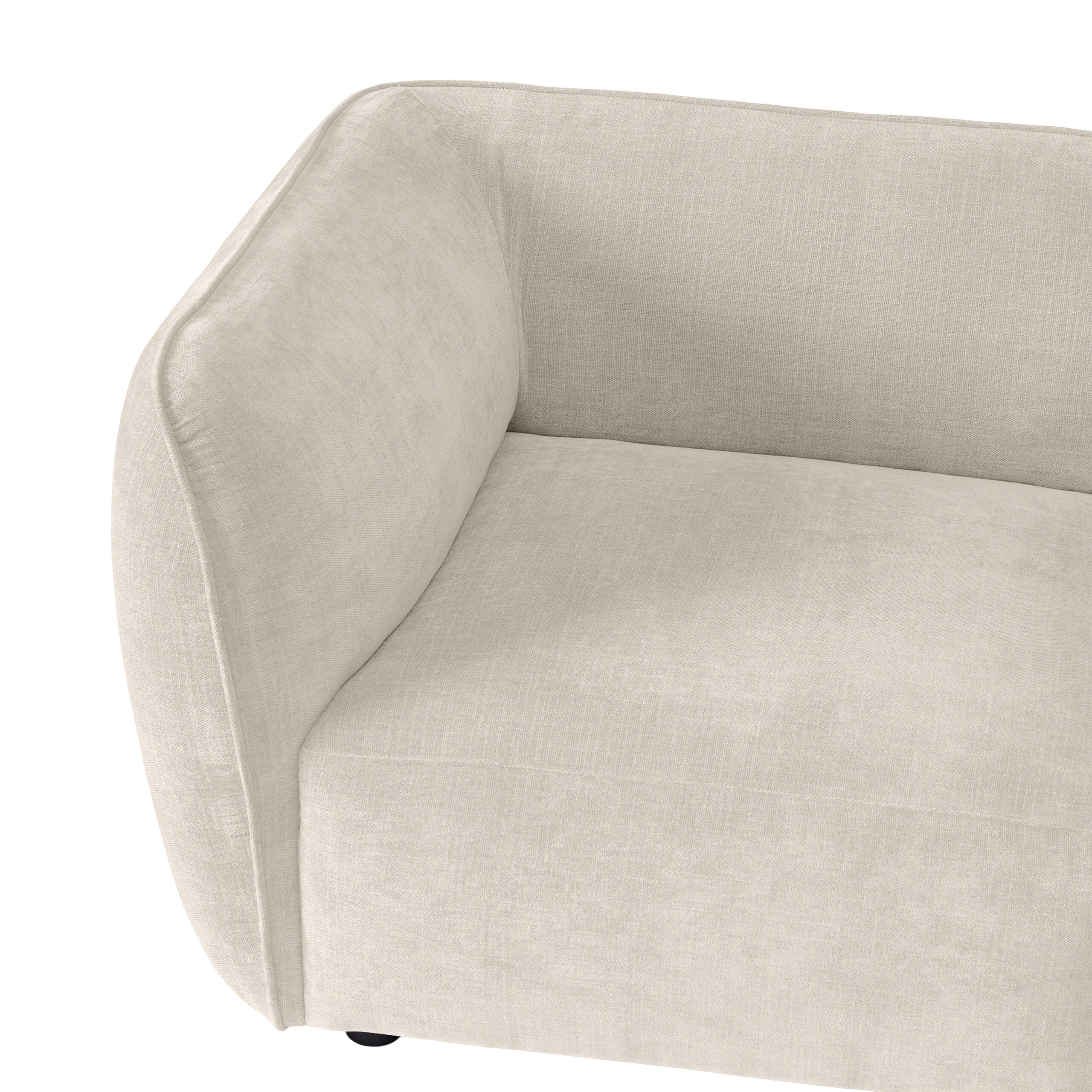 Venice Sofa 475 Terranova 85 Light silver 1 pers #00A + 1 pers 000A +1 pers chaiselong 00H#_4