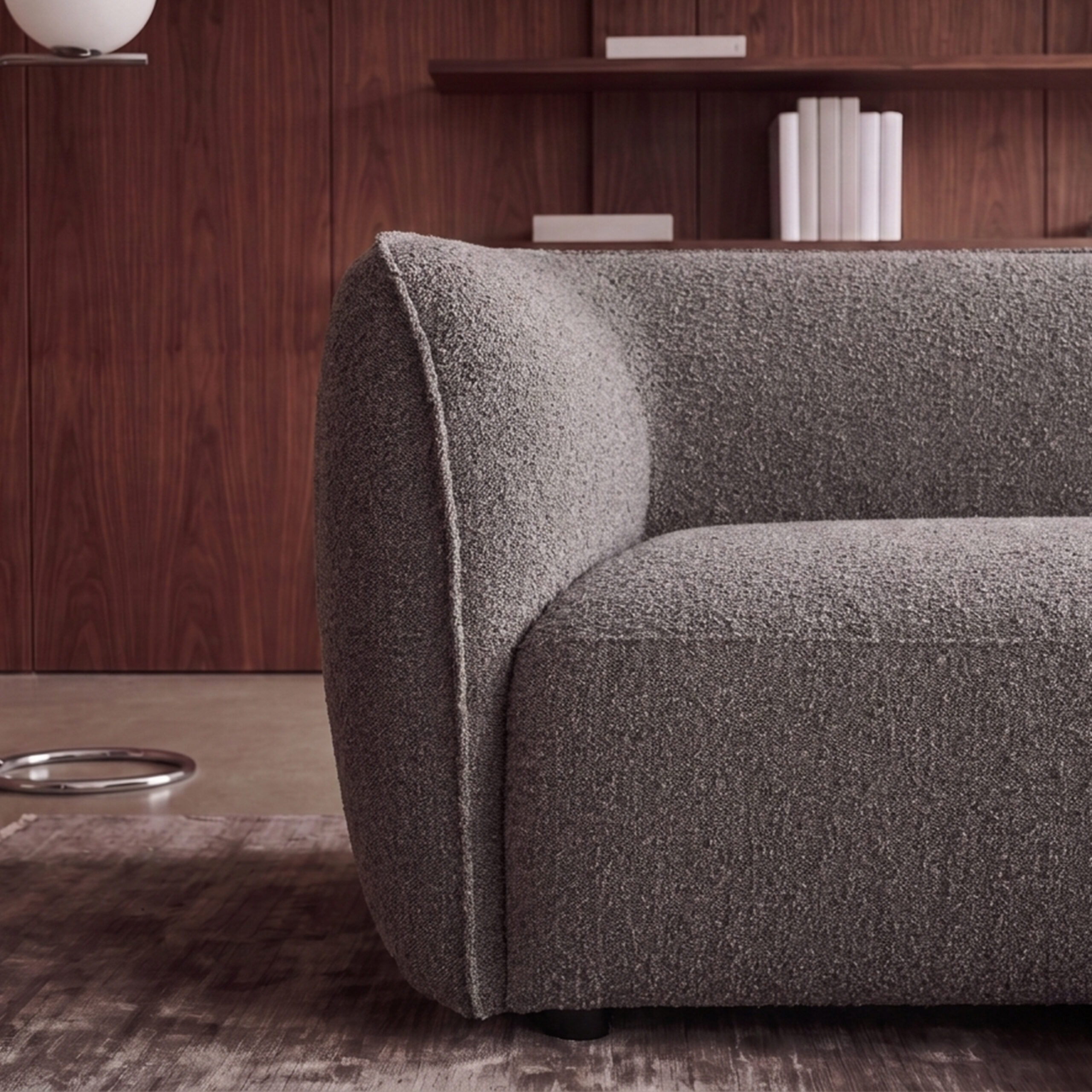 Venice sofa 788 Ascot 12 Dark brown 1,5 pers #0G3+1,5 pers chaiselong 0H2#_1